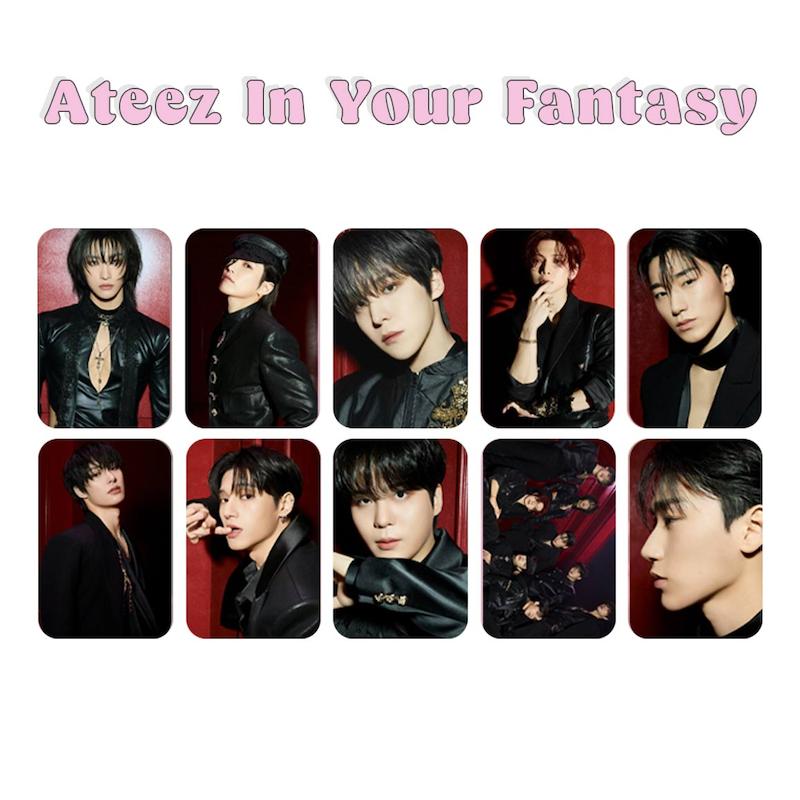 پک فتوکارت 10 عددی Ateez - In Your Fantasy / ایتیز 
