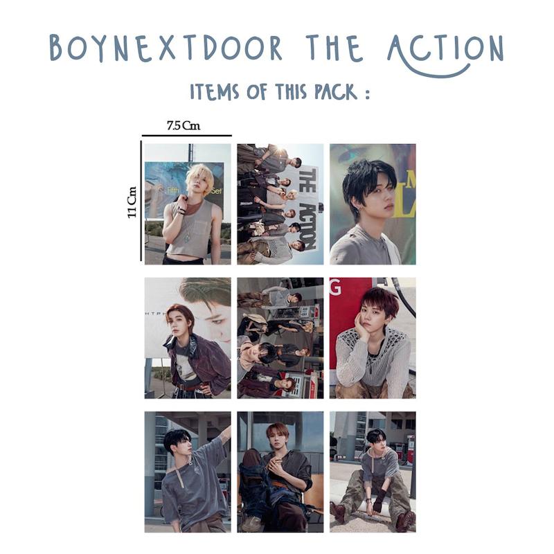  مینی پوستر  boynextdoor - The Action / بوی نکست دور