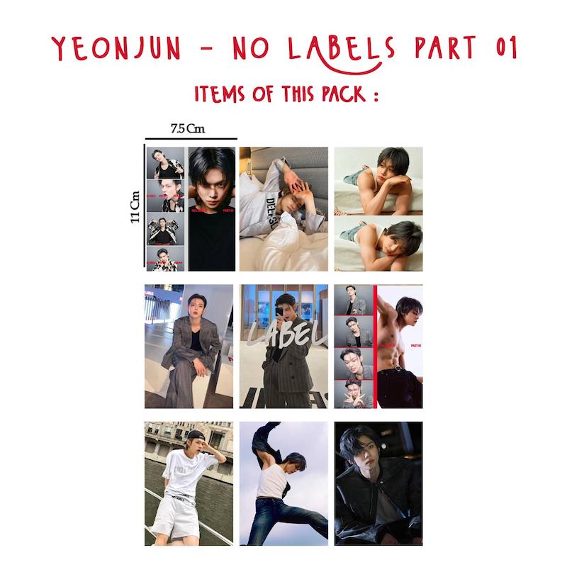 پک مینی پوستر TXT Yeonjun No labels Part 01 / یونجون تی اکس تی