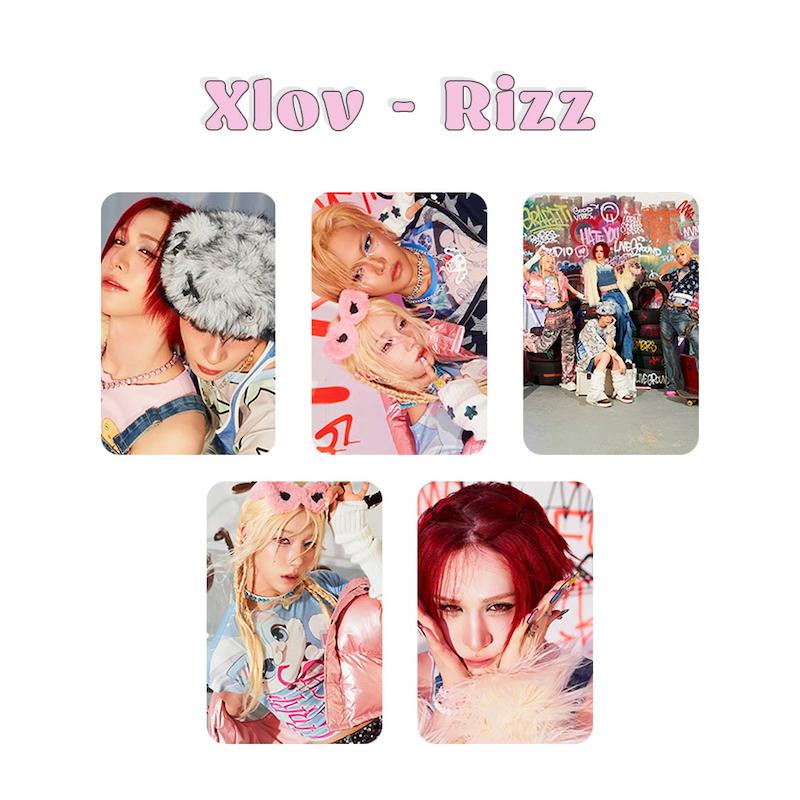 پک فتوکارت 5 عددی Xlov Rizz / اکس لاو
