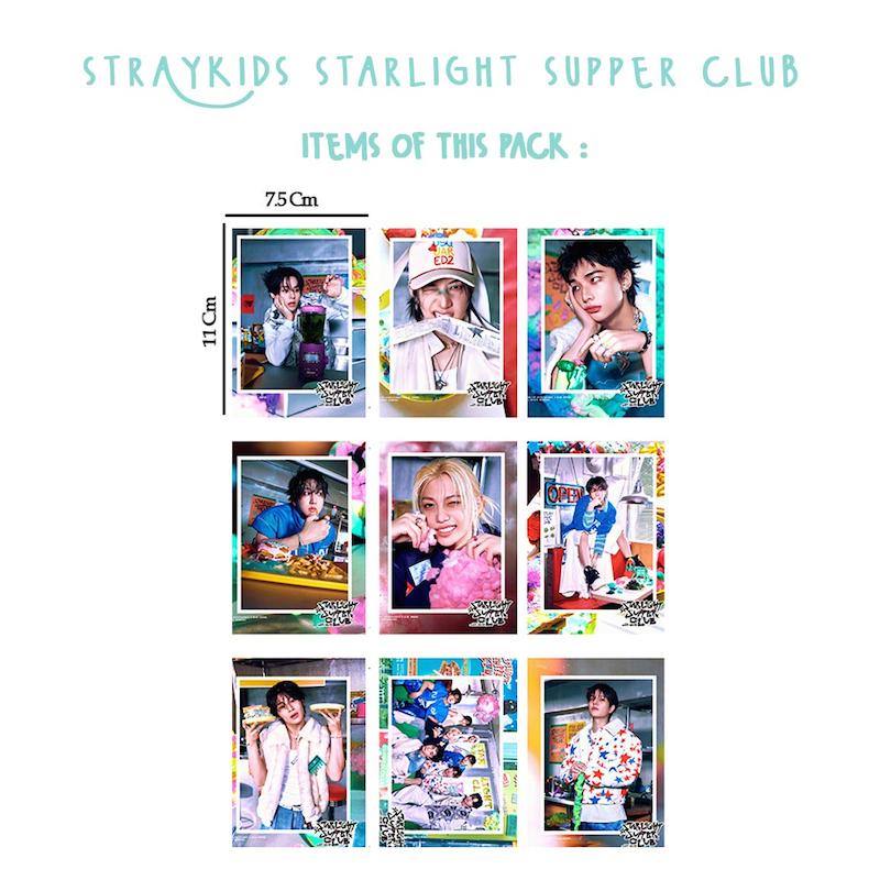پک مینی پوستر StrayKids Starlight Supper Club / استری کیدز 