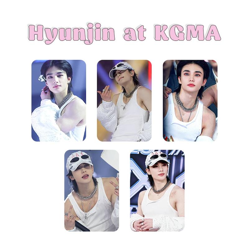 پک فتوکارت 5 عددی Hyunjin at KGMA / هیونجین استری کیدز