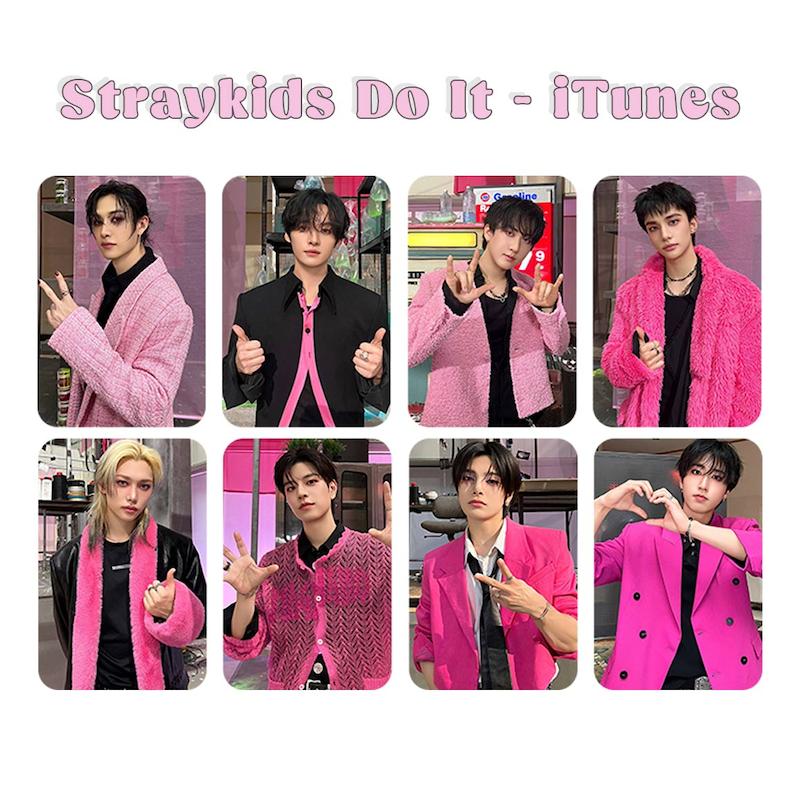 پک فتوکارت 8 عددی Straykids Do It iTunes / استری کیدز دو ایت