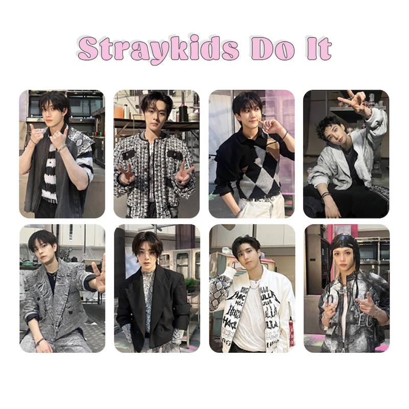 پک فتوکارت 8 عددی Straykids Do It  / استری کیدز دو ایت