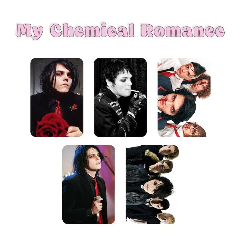 پک فتوکارت 5 عددی My Chemical Romance / مای کمیکال رومنس
