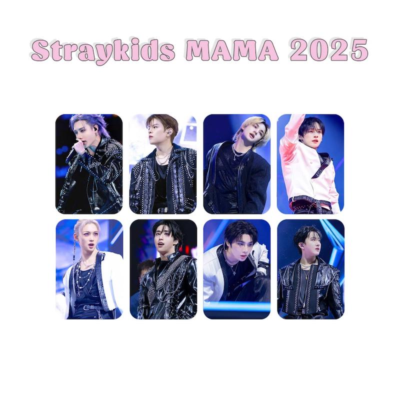پک فتوکارت 8 عددی Straykids MAMA 2025  / استری کیدز ماما