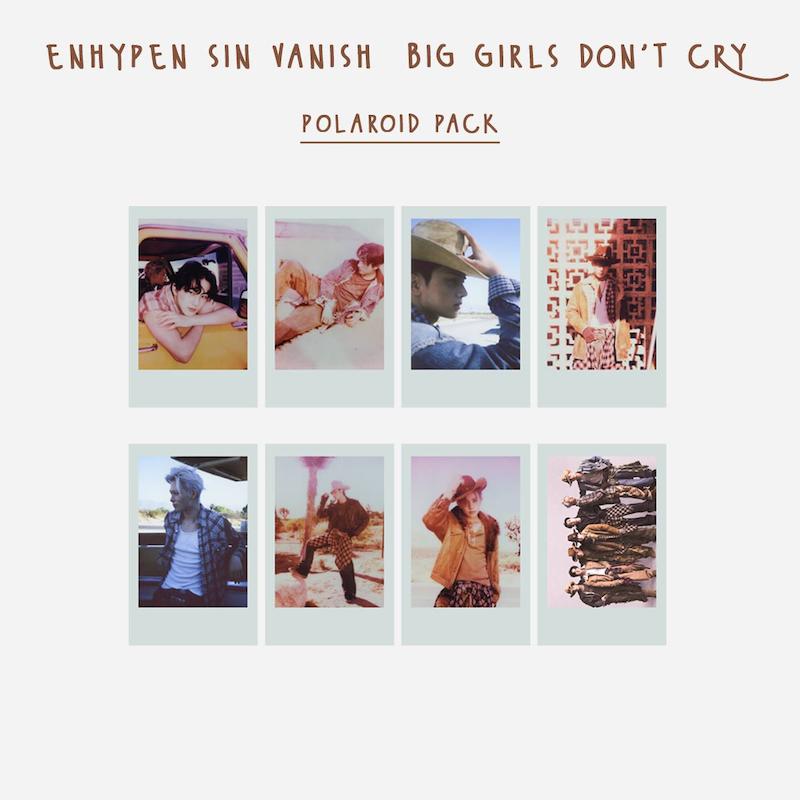 پک مینی پولاروید Enhypen The Sin- Vanish Big Girls Don't Cry / انهایپن
