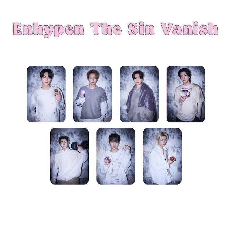 پک فتوکارت 7 عددی Enhypen The Sin Vanish / انهایپن
