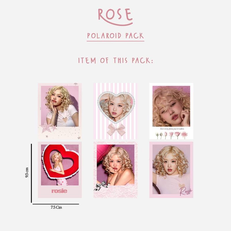 پک پولاروید Rose Blackpink / رزی بلک پینک