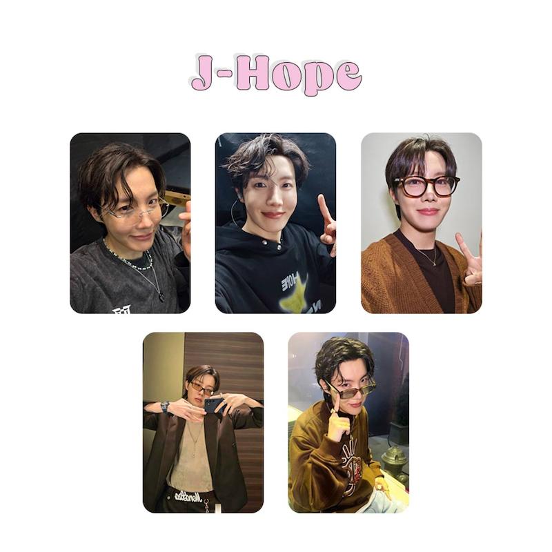 پک فتوکارت 5 عددی JHope / جیهوپ بی تی اس