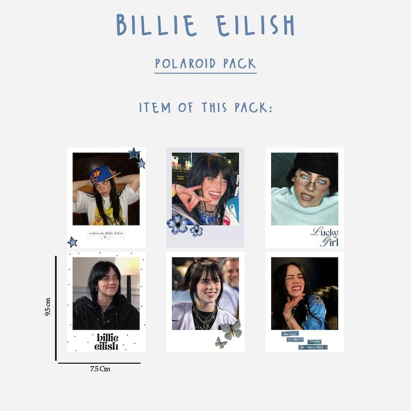 پک پولاروید Billie Eilish  / بیلی آیلیش 