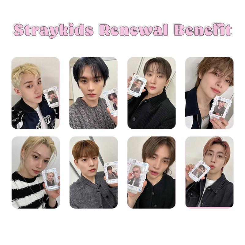 پک فتوکارت 8 عددی Straykids Renewal Benefit / استری کیدز 