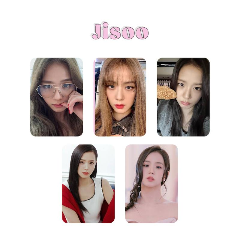 پک فتوکارت 5 عددی Jisoo Blackpink / جیسو بلک پینک