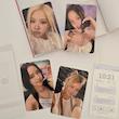 پک فتوکارت 4 عددی Blackpink Deadline Silver Ver 1 / ددلاین بلک پینک ورژن 1 سیلور