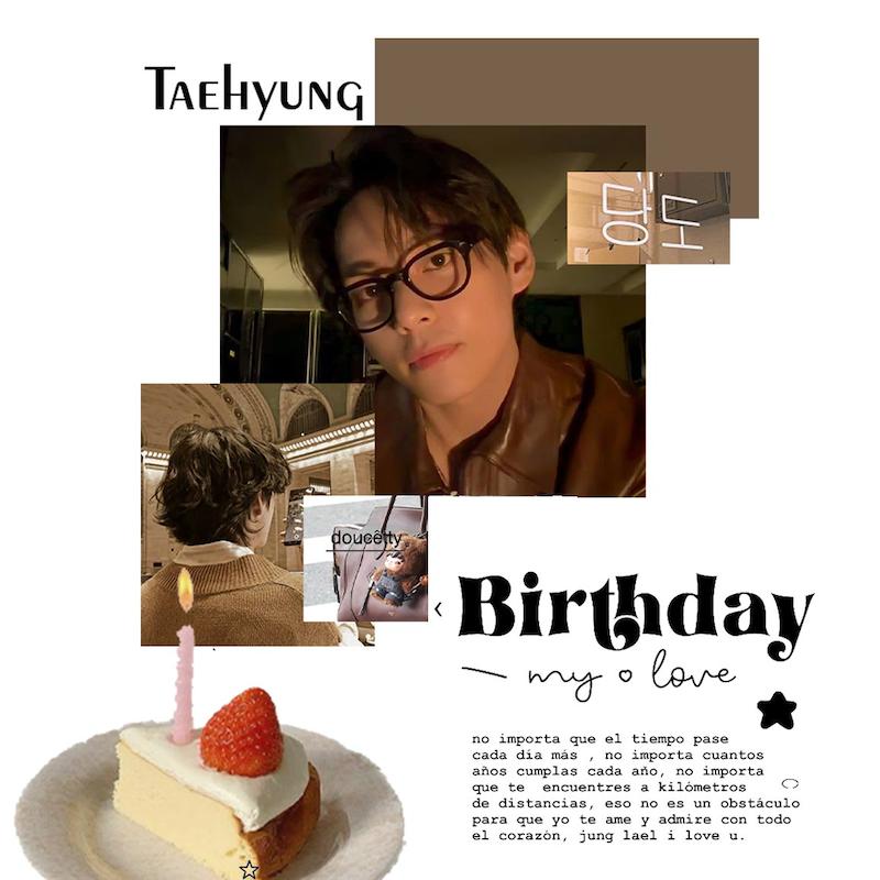 برثدی پک تهیونگ بی تی اس / Birthday Pack Taehyung BTS