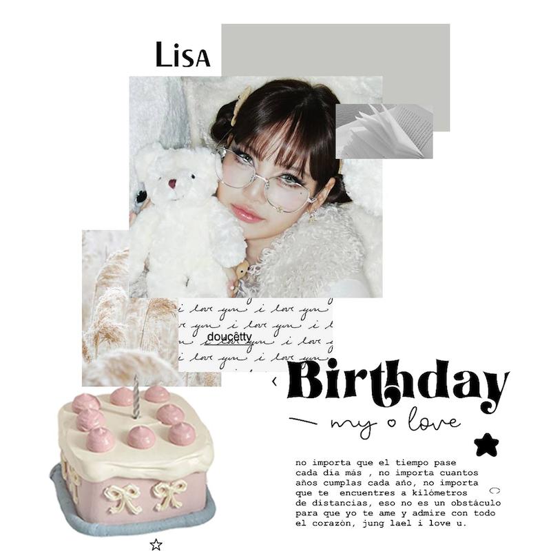 برثدی پک لیسا بلک پینک / Birthday Pack Lisa Blackpink