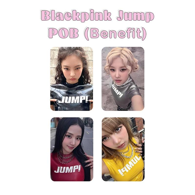 پک فتوکارت 4 عددی Blackpink Jump POB / جامپ بلک پینک بنفیت