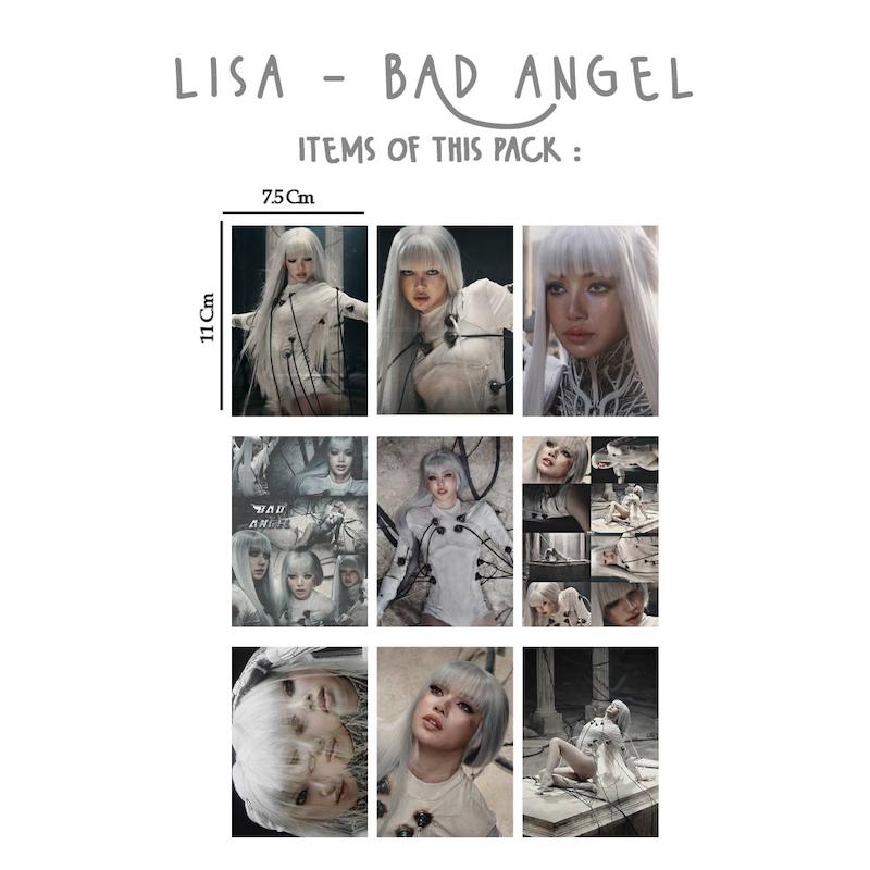 پک مینی پوستر Blackpink Lisa Bad Angel / لیسا 