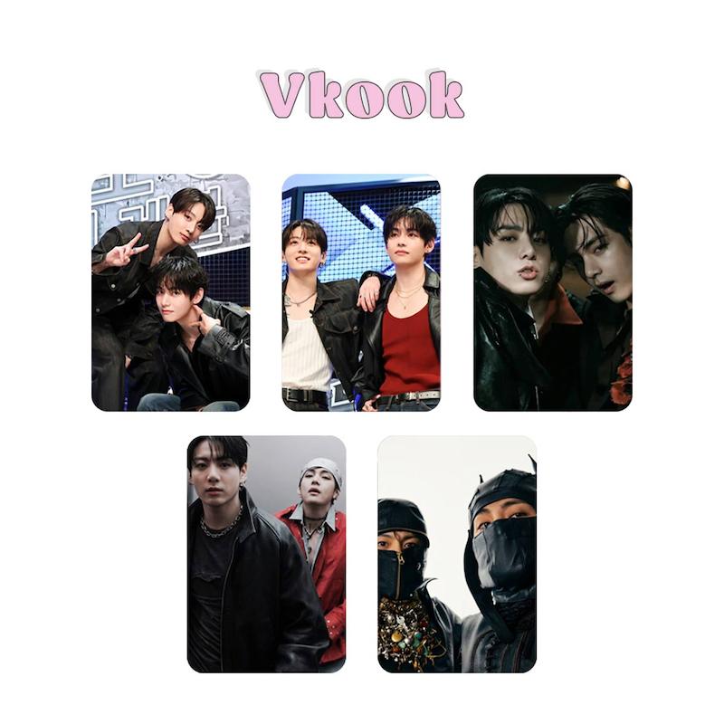 پک فتوکارت 5 عددی Vkook / ویکوک بی تی اس سری سوم