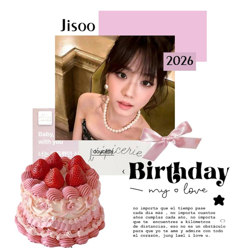 برثدی پک جیسو بلک پینک / Birthday Pack Jisoo Blackpink