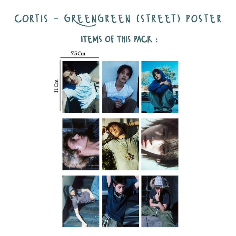 پک مینی پوستر Cortis fGREENGREEN (Street) / کورتیس