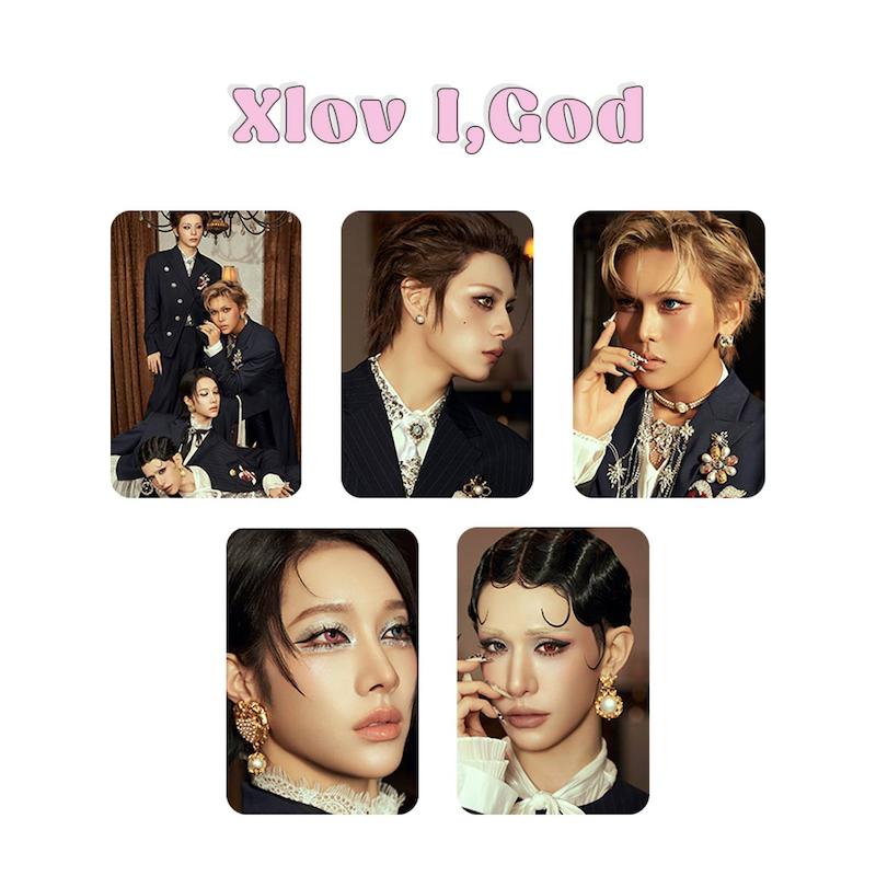 پک فتوکارت 5 عددی Xlov I,God / اکس لاو