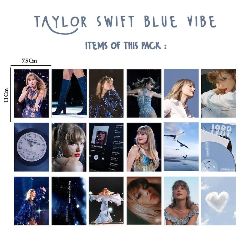 پک مینی پوستر Taylor Swift Blue Vibe / تیلور با تم  آبی