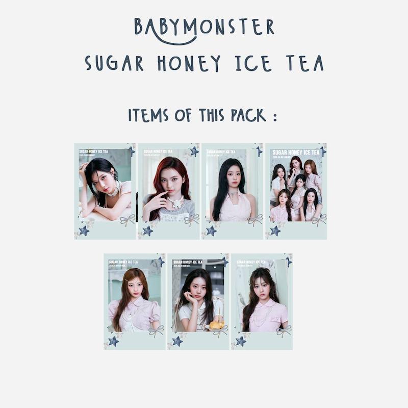 پک مینی پولاروید  Babymonster Sugar Honey Ice Tea / بیبی مانستر