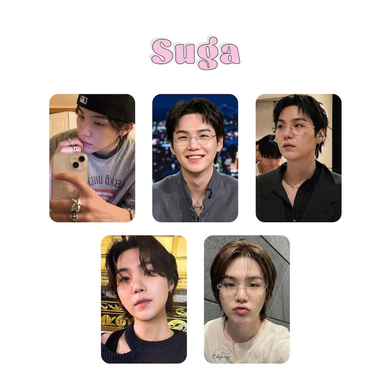 پک فتوکارت 5 عددی Suga / شوگا 