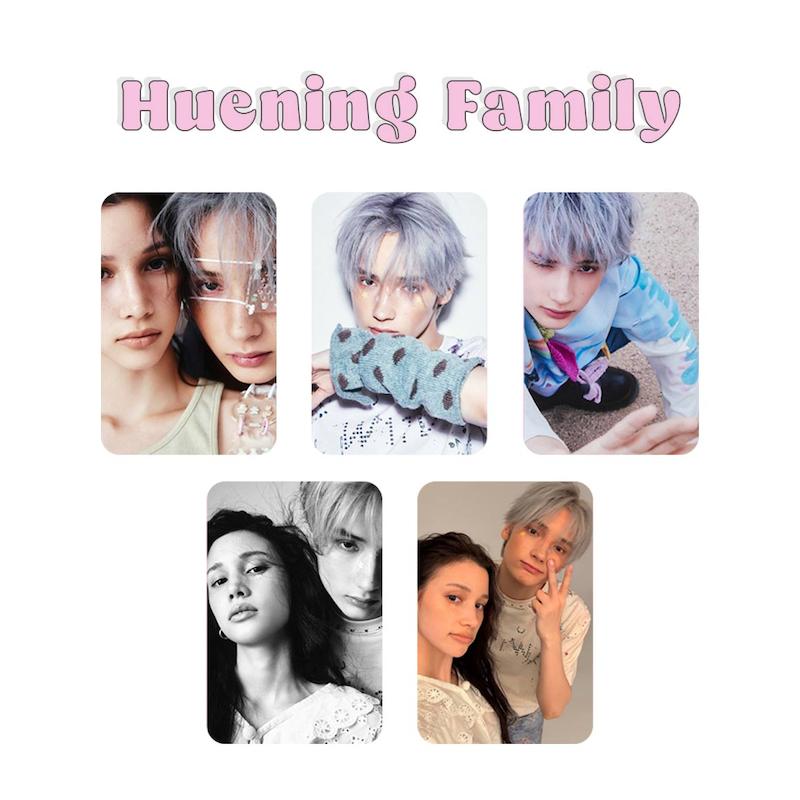 پک فتوکارت 5 عددی Huening Family TXT / هیونینگ فمیلی تی اکس تی