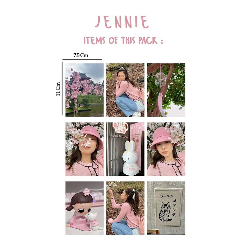پک مینی پوستر Blackpink Jennie  / بلک پینک جنی صورتی