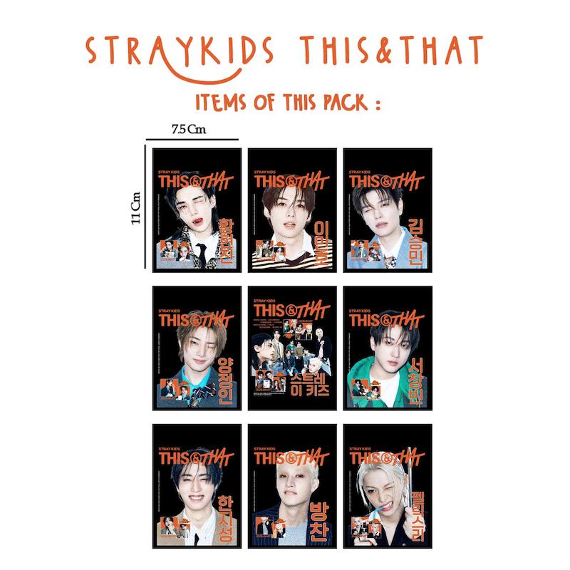 پک مینی پوستر StrayKids This & That / استری کیدز دیس اند دت