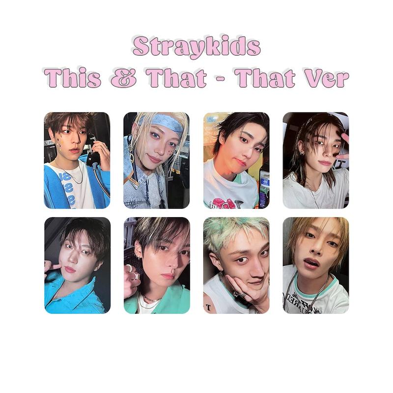 پک فتوکارت 8 عددی Straykids This & That - That Ver / استری کیدز دیس اند دت