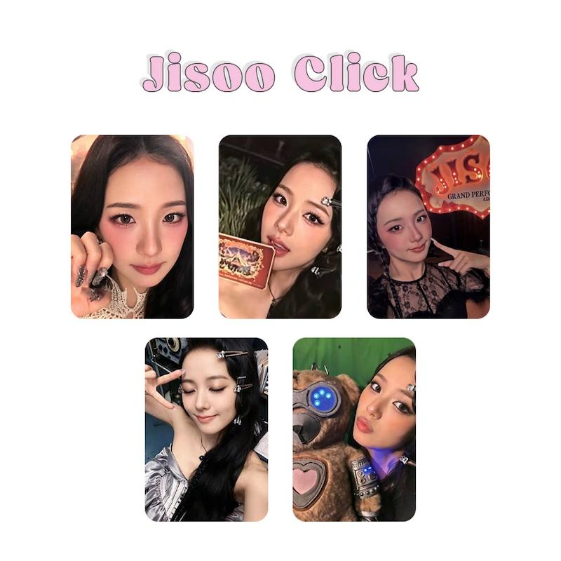 پک فتوکارت 5 عددی Jisoo Click Blackpink / جیسو بلک پینک کلیک