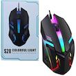 موس سیم دار مدل Colorful light S 28