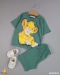 ست تیشرت شلوارک مانکی طرح شیرشاه کد 1443
