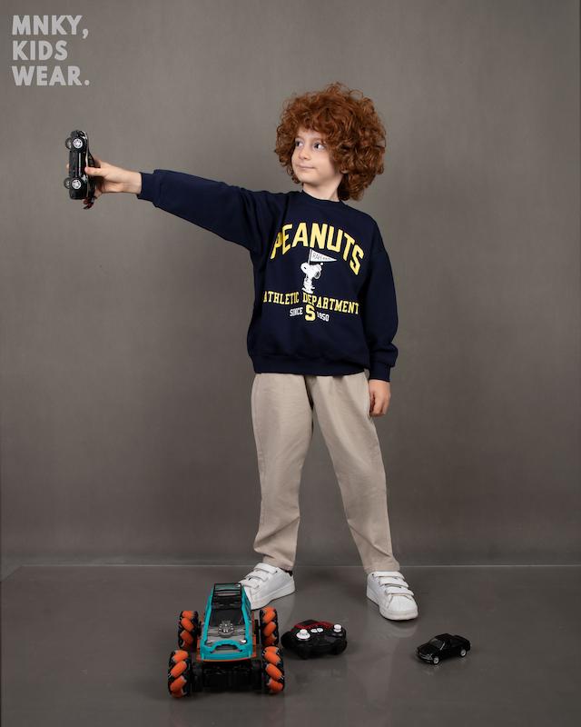 کراپ و بلوز دورس برند مانکی طرح اسنوپی کد 1463