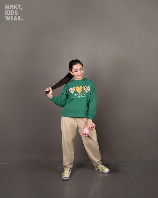 کراپ دورس برند مانکی طرح قلب کد 1470