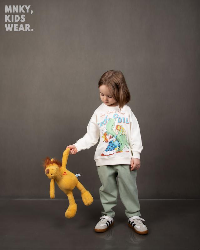 بلوز دورس برند مانکی طرح کروکودیل کد 1472