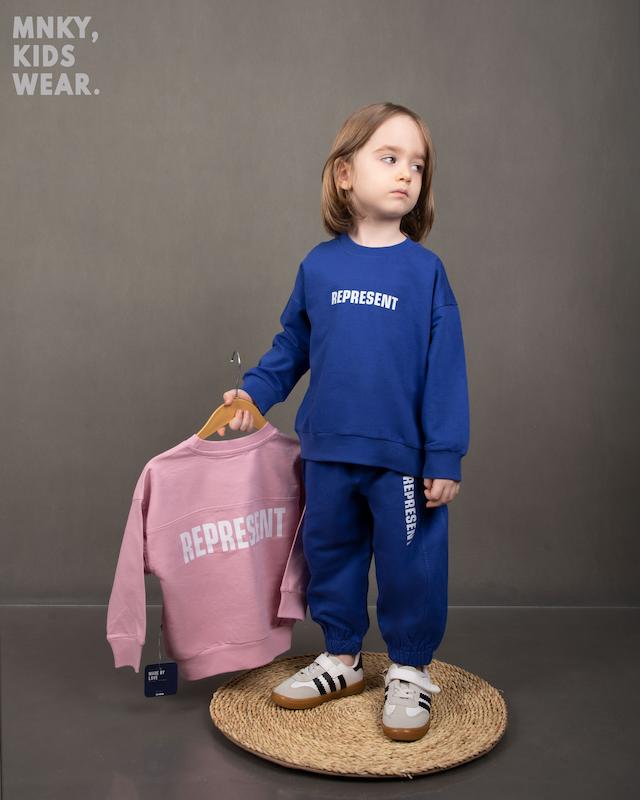 ست بلوز و شلوار برند مانکی کد1478 گروه سنی 3 تا 10 سال