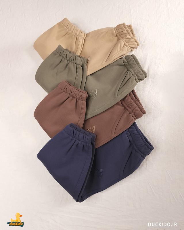 شلوار جاگر داخل کرک برند مانکی کد 1483 گروه سنی 3 تا 10 سال
