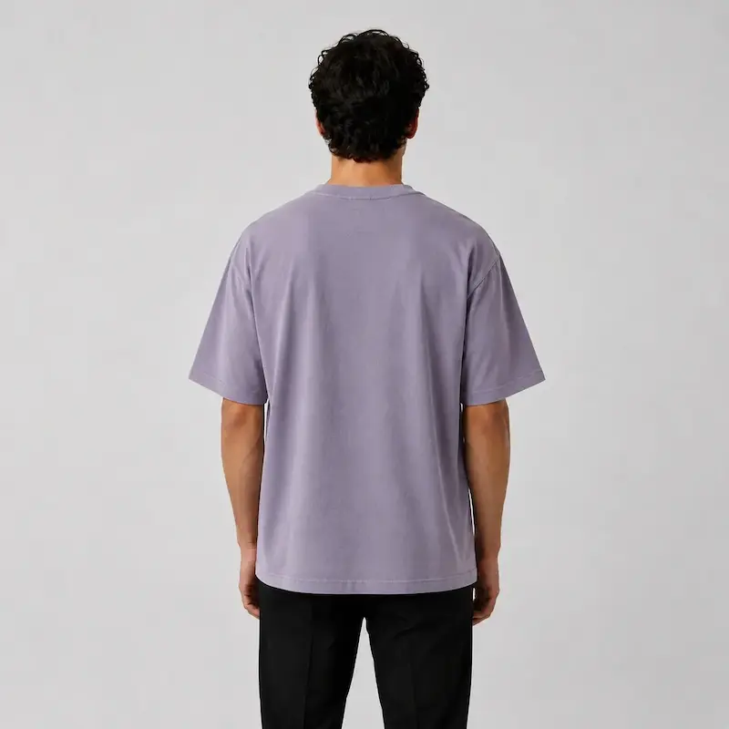 تیشرت ساده ماکان باکسی مردانه  TS149 