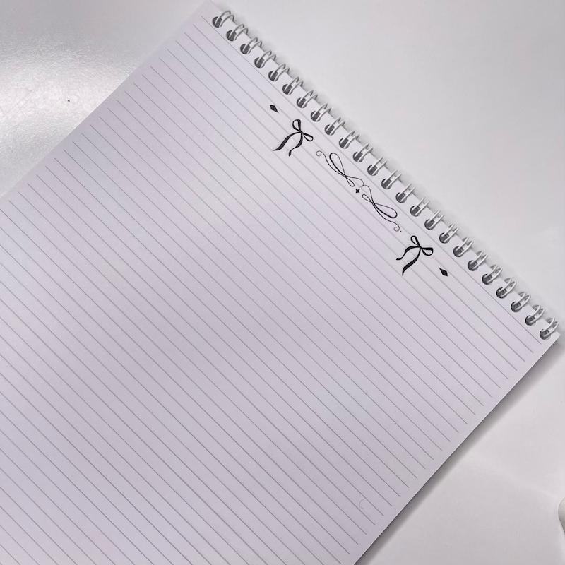 دفتر جزوه نویسی minimal ribbon 