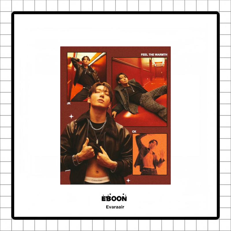 پوستر آ۵ jungkook & calvin klein کد دو