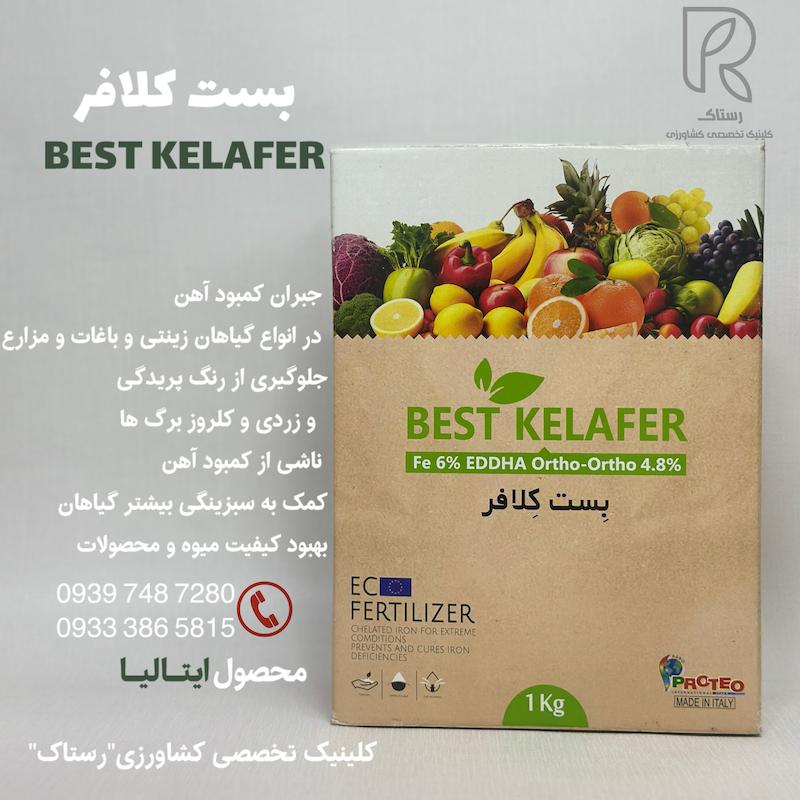 کود آهن بست کلافر ایتالیا 1کیلویی