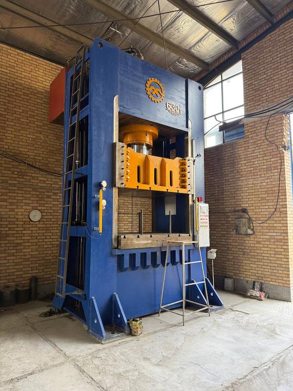 پرس هیدرولیک 630 تن دروازه‌ای H-Frame