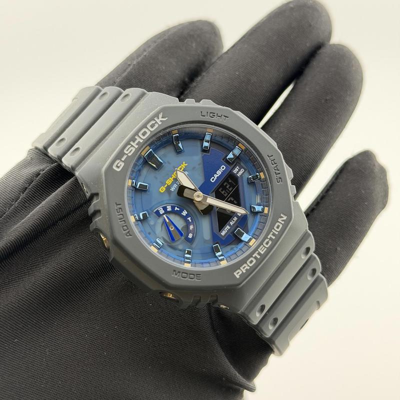 ساعت کاسیو مدل GA-2100AS-2ADR اورجینال