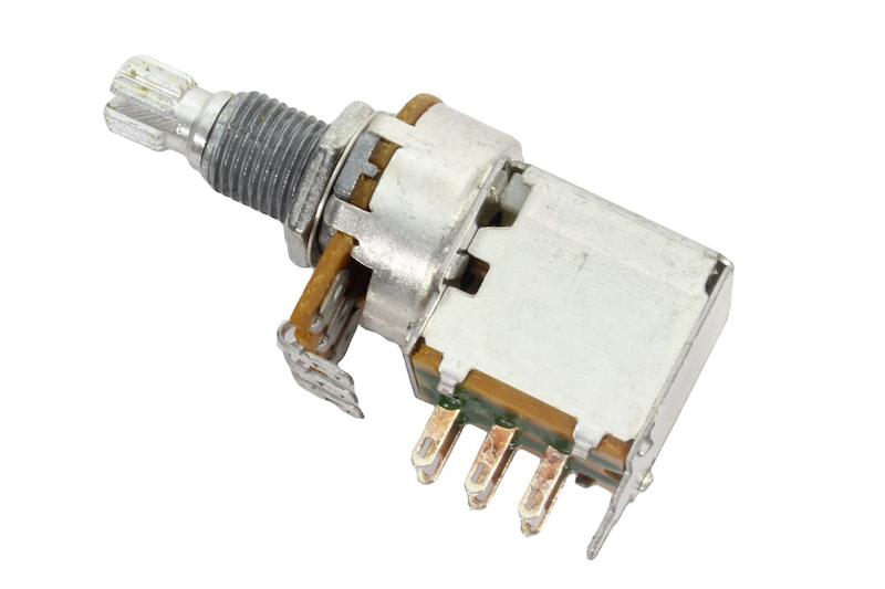 پتانسیومتر A250k push pull گیتار الکتریک