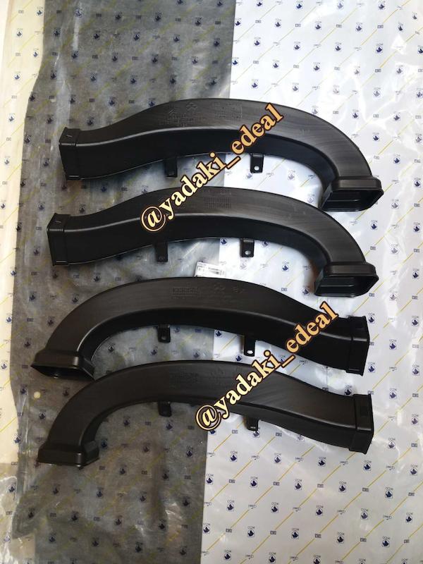 کانال لوله خرطومی هوای کولر بخاری پشت داشبورد ساینا کوئیک پلی کربنات اصلی(هر عدد)