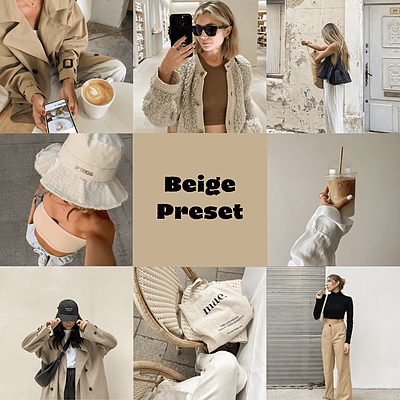 پریست های بژ | Beige Presets 